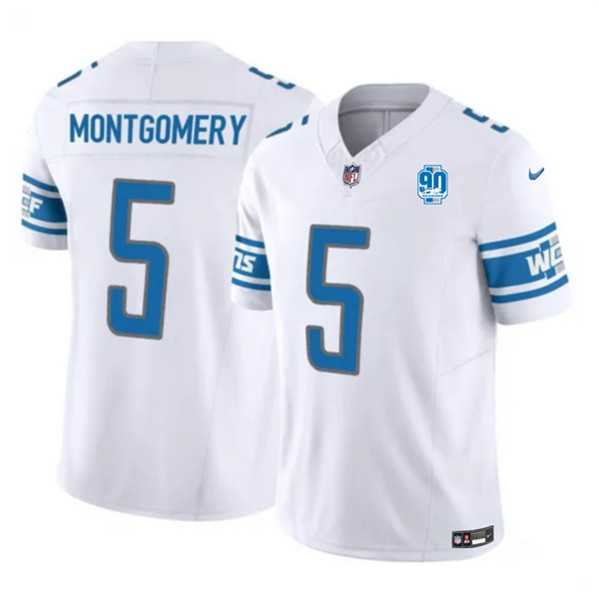Men & Women & Youth Detroit Lions #5 David Montgomery White 2023 F.U.S.E. 90th Anniversary Vapor Untouchable Limited Stitched Jersey,We sell and wholesale Men & Women & Youth Detroit Lions #5 David Montgomery White 2023 F.U.S.E. 90th Anniversary Vapor Untouchable Limited Stitched Jersey on line form chian!